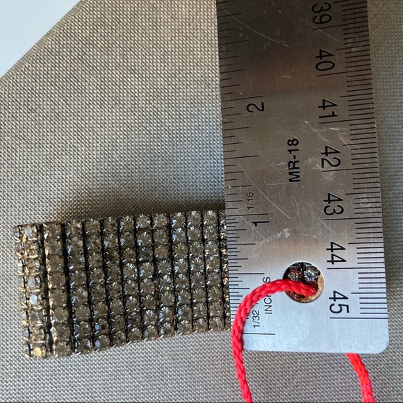 Rhinestone elastic bracelet - Picture 7 of 10